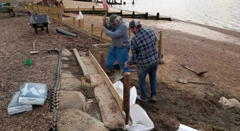Bawdsey Haven Yacht Club erosion threatens Suffolk coastline