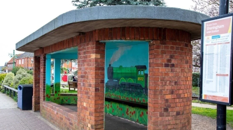 Sheringham town council votes to save 1950s bus shelter after protests