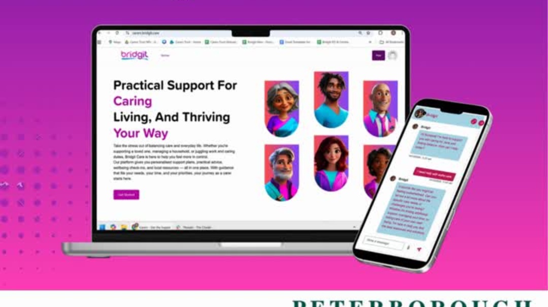 Platform which provides digital support for unpaid carers in Peterborough is upgraded