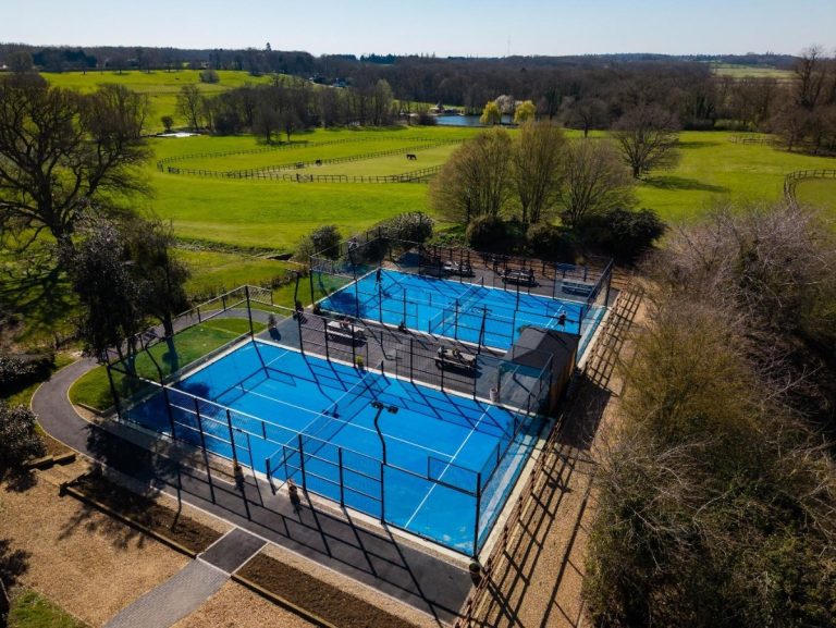 Padel Courts And Gym Open At Waresley Park Estate To Boost Community Wellbeing