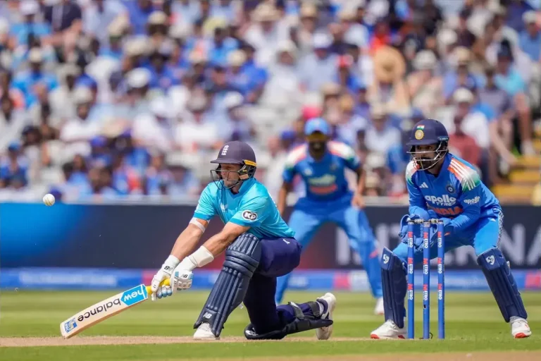 ENG vs IND 1st ODI: Root and Dawson Salvage English Pride After Indian Pace Battery Dismantles Top Order at Edgbaston