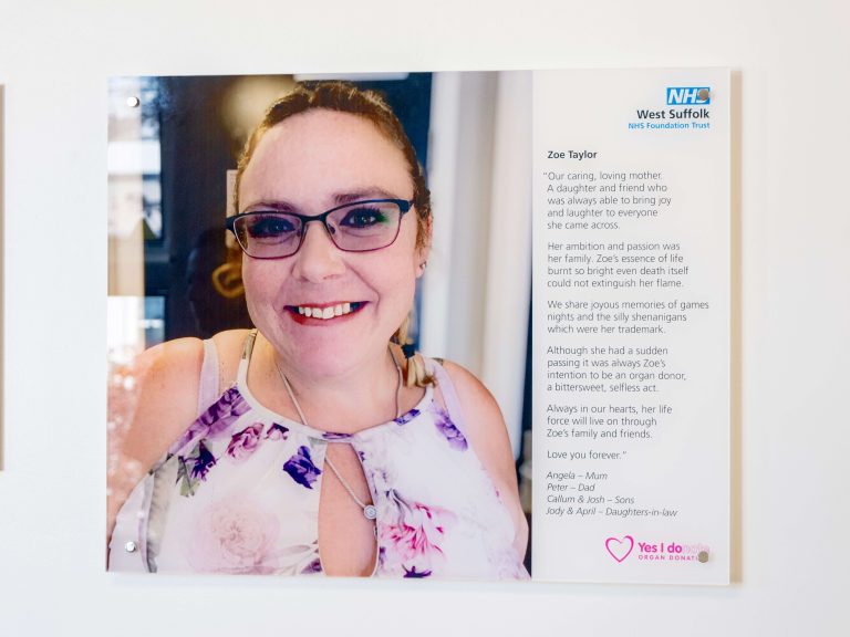 Organ Donor Zoe Taylor Remembered By Her Sons For Her Incredible Act of Generosity