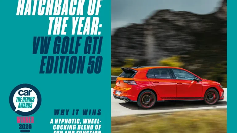 Volkswagen Golf GTI EDITION 50 Scoops Car Genius Award