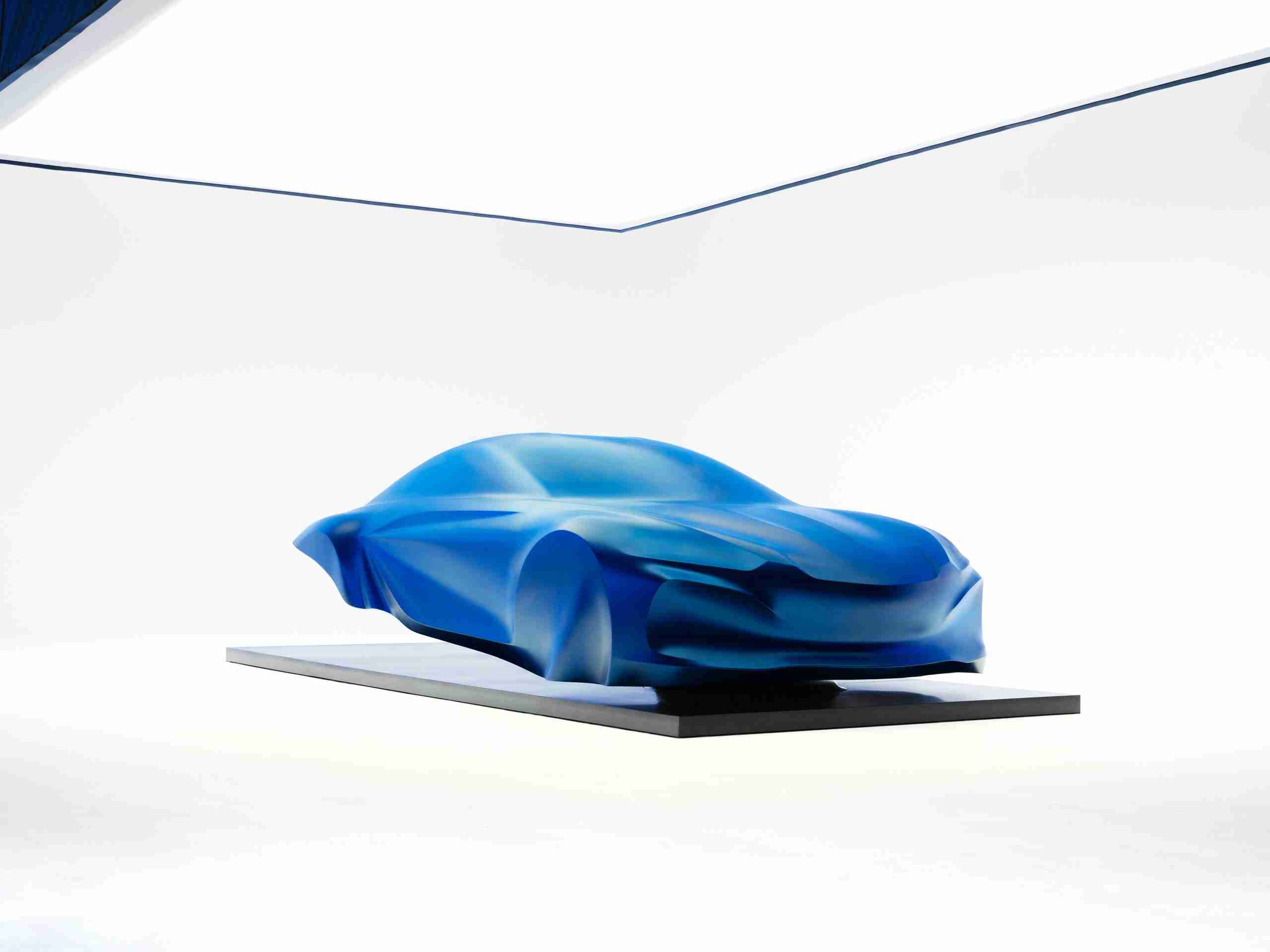 Alpine Unveils Sculpture Previewing Future Third-Generation A110 Sports Car