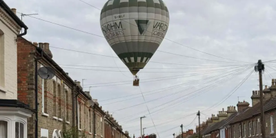 Bedford hot air balloon